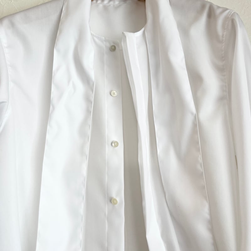 MACPHEE コットンブロードボウタイブラウス | CORNFIELD SHIMADA