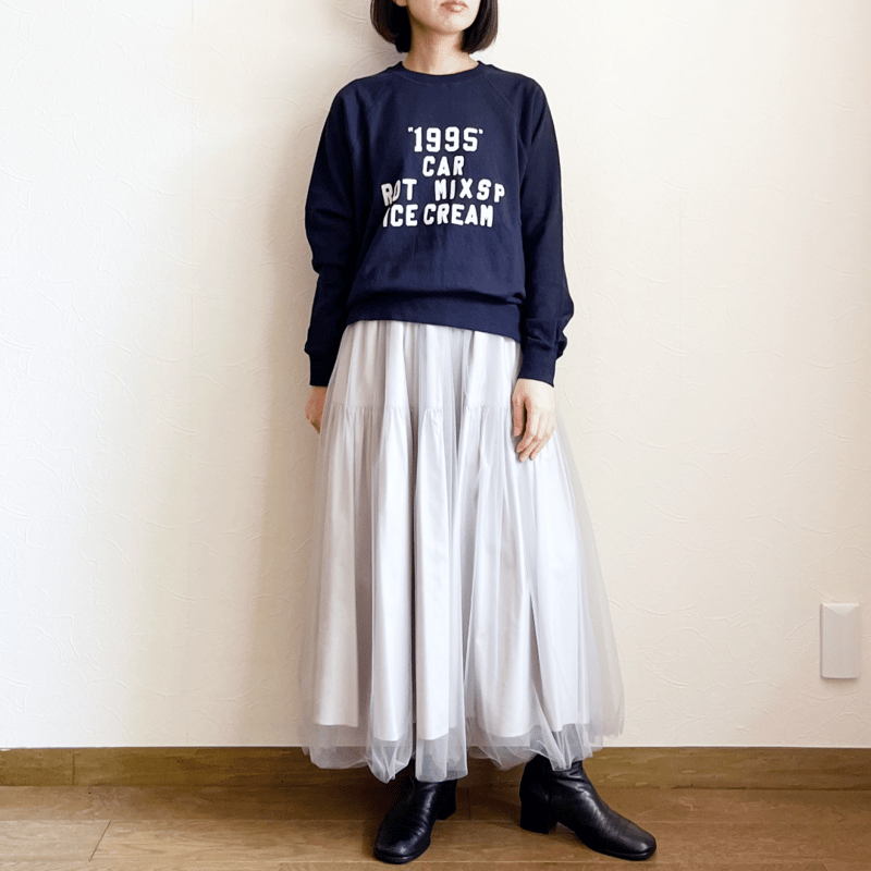 2024年製トゥモローランドBallseyチュールレイヤードギャザースカート 2024年製トゥモローランドBallseyチュールレイヤードギャザー