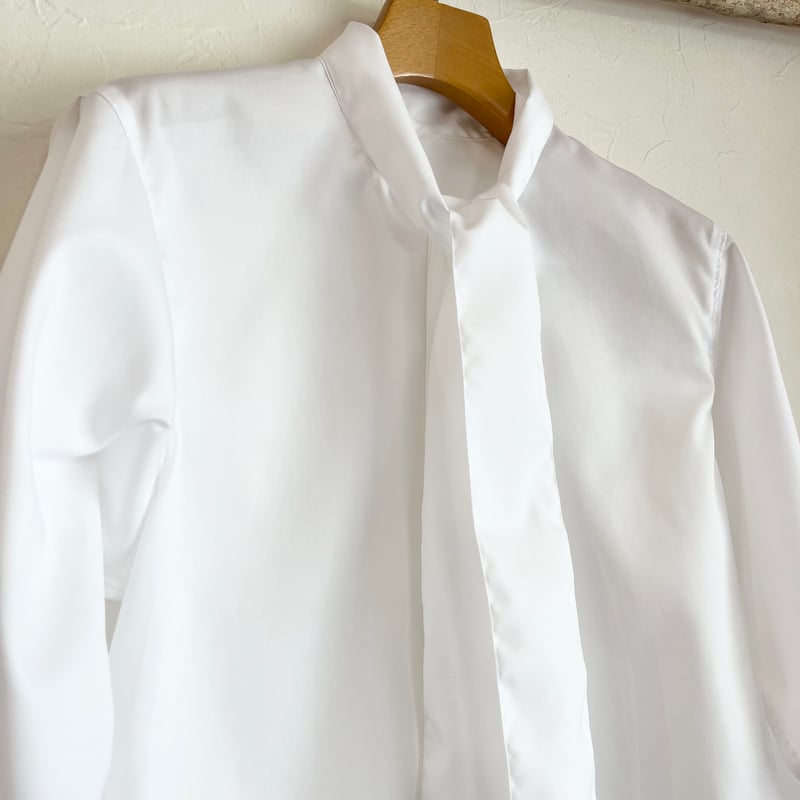 MACPHEE コットンブロードボウタイブラウス | CORNFIELD SHIMADA