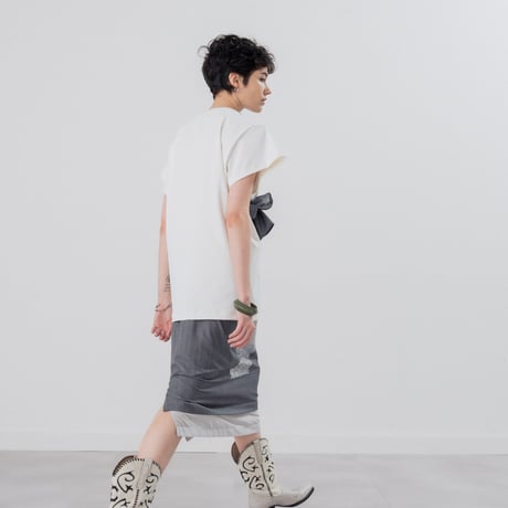 [TA-TP0044]TIE SILHOUETTE T-SHIRT