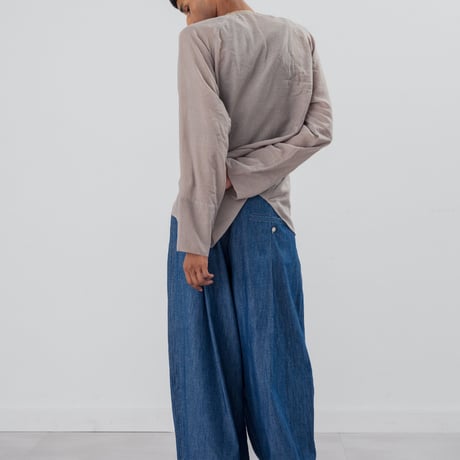 [TA-PT0042]DENIM WILD TROUSER