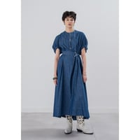 [TA-OP0047]FLARE HEM ZIP DRESS