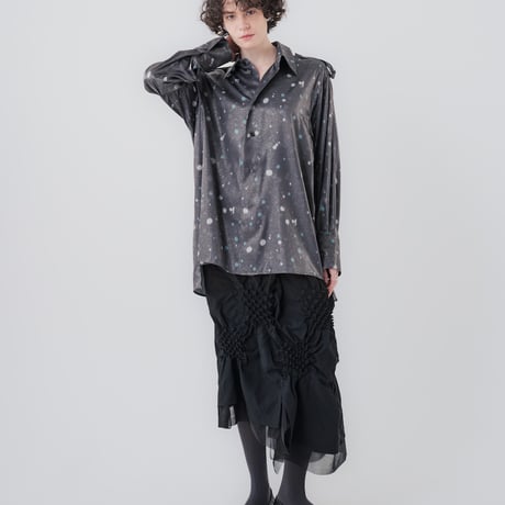 <予約商品>[TA-SH0042] SHOOTING DOTs EPAULETTE SHIRT