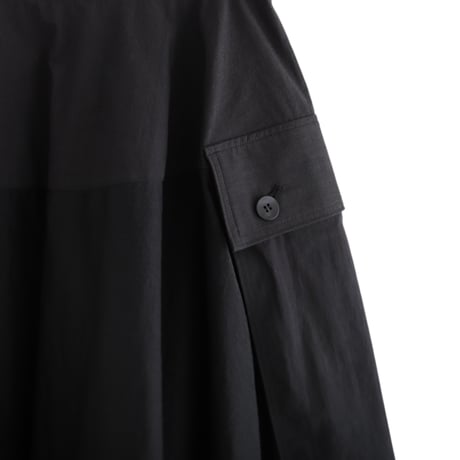 [TA-SK0030]bicolour flair skirt