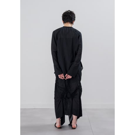 [TA-SK0035]"BUMPY" SHAPED SHOULDER STRAP SKIRT