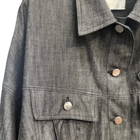 [TA-JK0034]ASYMMETRIC DENIM JACKET