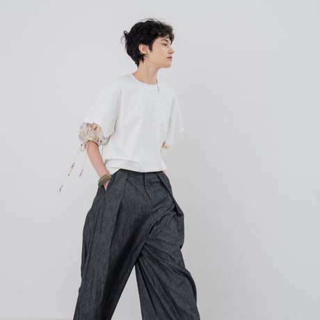 [TA-PT0042]DENIM WILD TROUSER