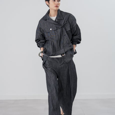 [TA-PT0042]DENIM WILD TROUSER