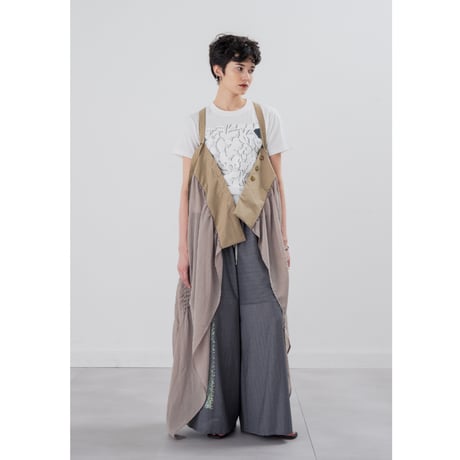 [TA-PT0041]SHEER SEQUIN EMBROIDERY TROUSER