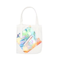FLAT BIG BAG"dailight"  White*Rainbow
