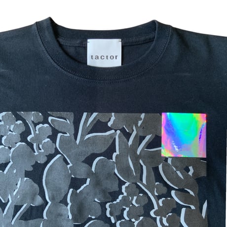 [TA-RE-005]quiet floral lame T-shirt　サイズ１