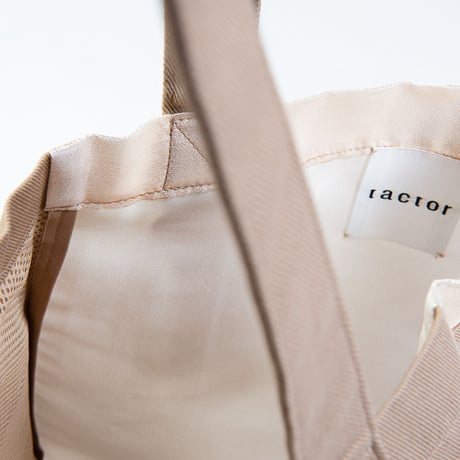FLAT BIG BAG"before noon"  Beige*Gold