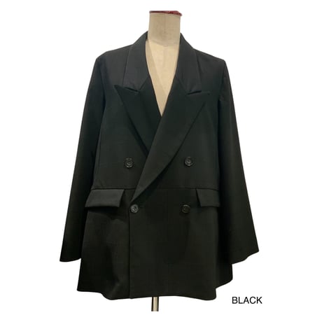 TA-JK0035 　WINDOWPANE PIVOT SLEEVE JACKET