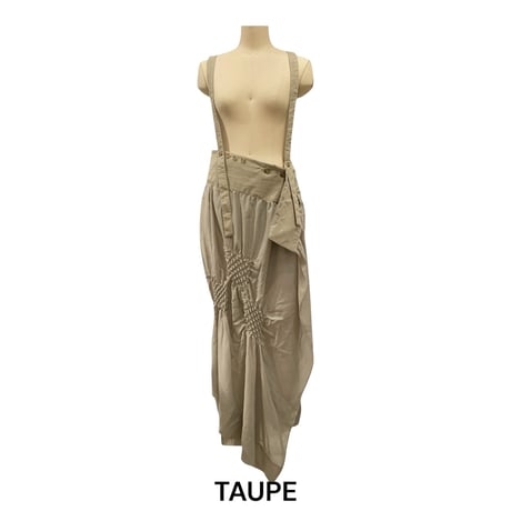 [TA-SK0035]"BUMPY" SHAPED SHOULDER STRAP SKIRT