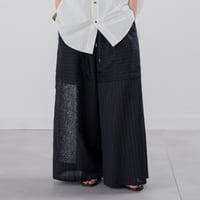 [TA-PT0041]SHEER SEQUIN EMBROIDERY TROUSER