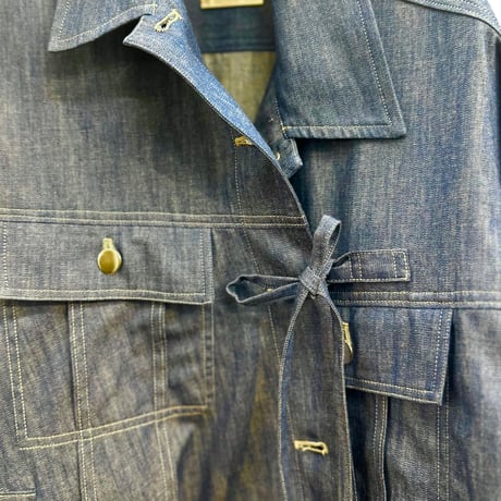 [TA-JK0034]ASYMMETRIC DENIM JACKET