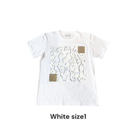 [TA-RE-005]quiet floral lame T-shirt　サイズ１