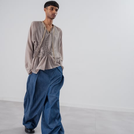 [TA-PT0042]DENIM WILD TROUSER