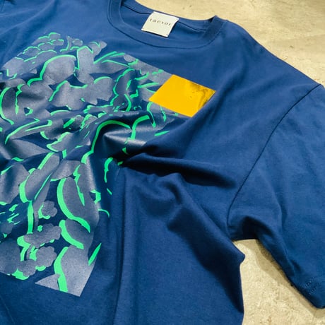 [TA-RE-006]quiet floral lame T-shirt　サイズ３
