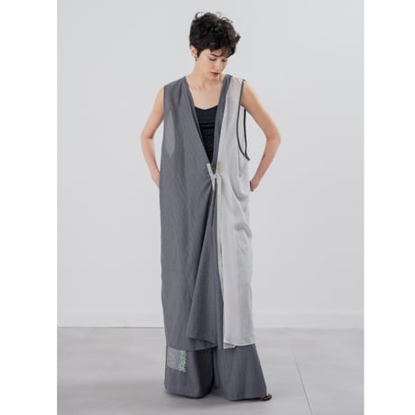 新品 19AW TACTOR タクター ロング シャツ コート 灰 210K▲ 山本奈由子手掛ける tactor 2023年春夏コレクションLOOK 公開 │ QUI