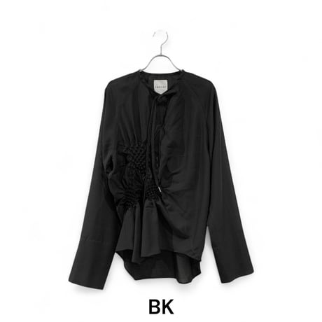 [TA-TP0047]"BUMPY" VOILE TOPS
