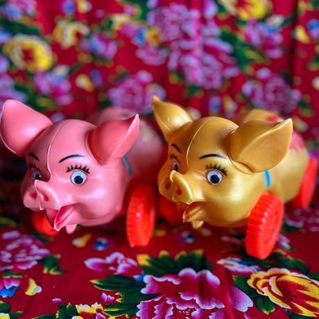 昭和レトロ 当時物 ベトナムに母と子の保険センターを！ ソフビ 貯金箱