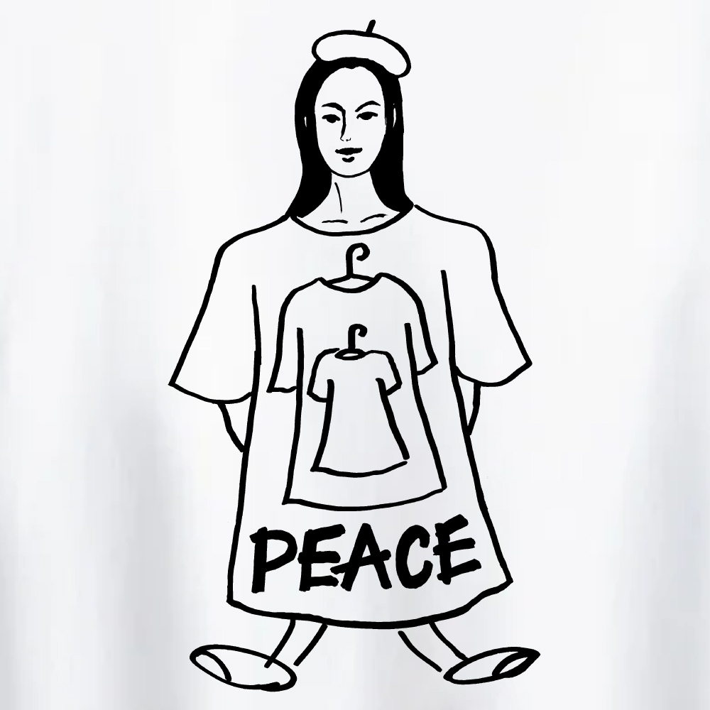 山本精一 / PEACE Tシャツ | Physical Fantasia