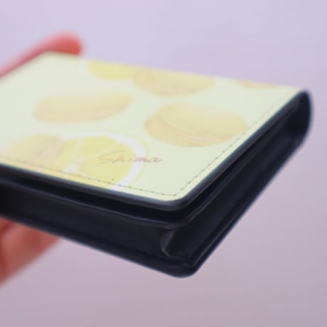 【受注生産】シトロンのマカロン　名刺入れ