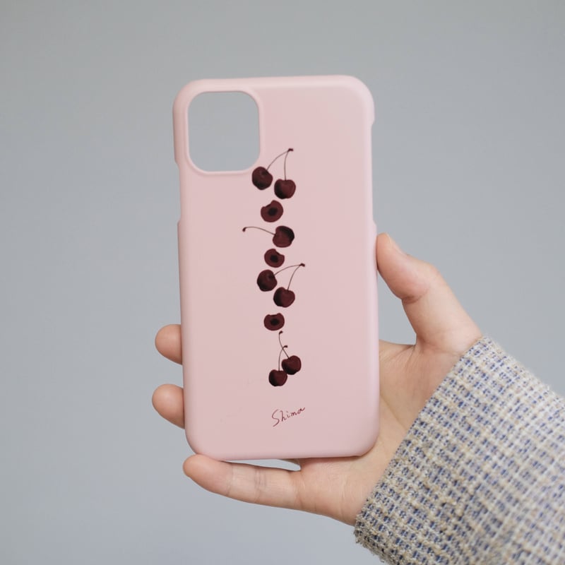 受注生産] iPhoneケース:アメリカンチェリー | Shima sweets