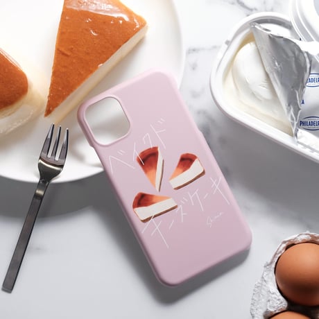 [受注生産]  iPhoneケース:ベイクドチーズケーキ