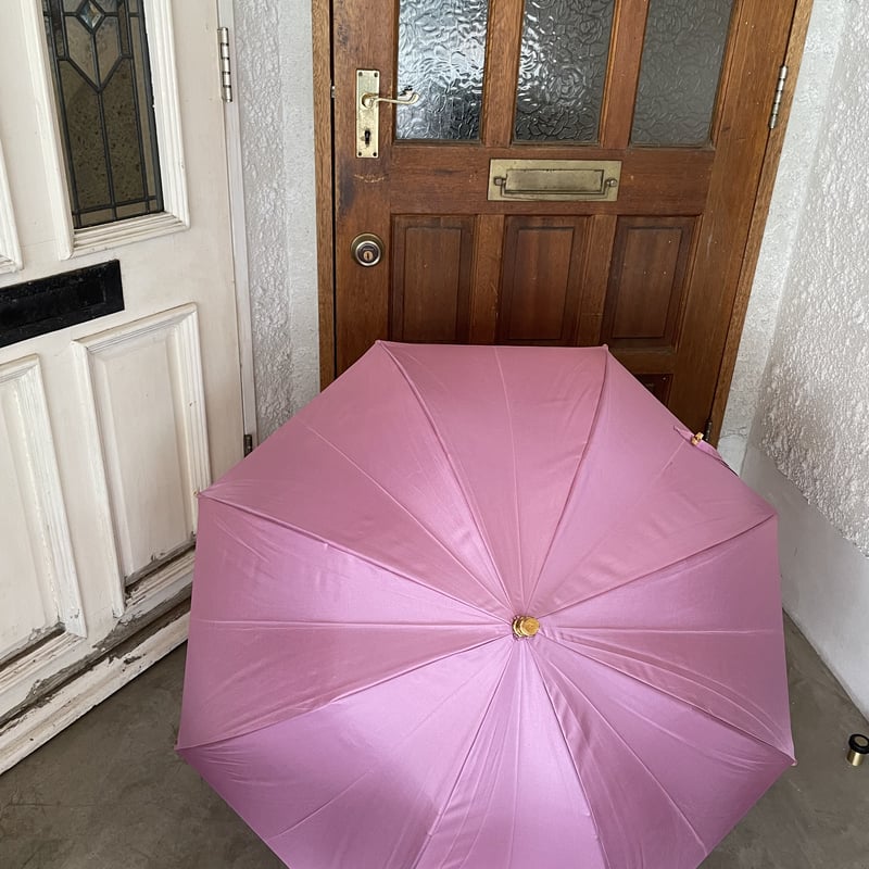 WAKAO 雨傘　深張り　ドーム型 WAKAOドーム型バンブーハンドルタッセル雨傘 | Verde