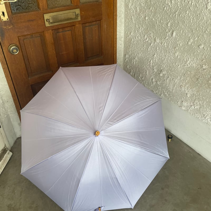 WAKAOドーム型バンブーハンドルタッセル雨傘 | Verde