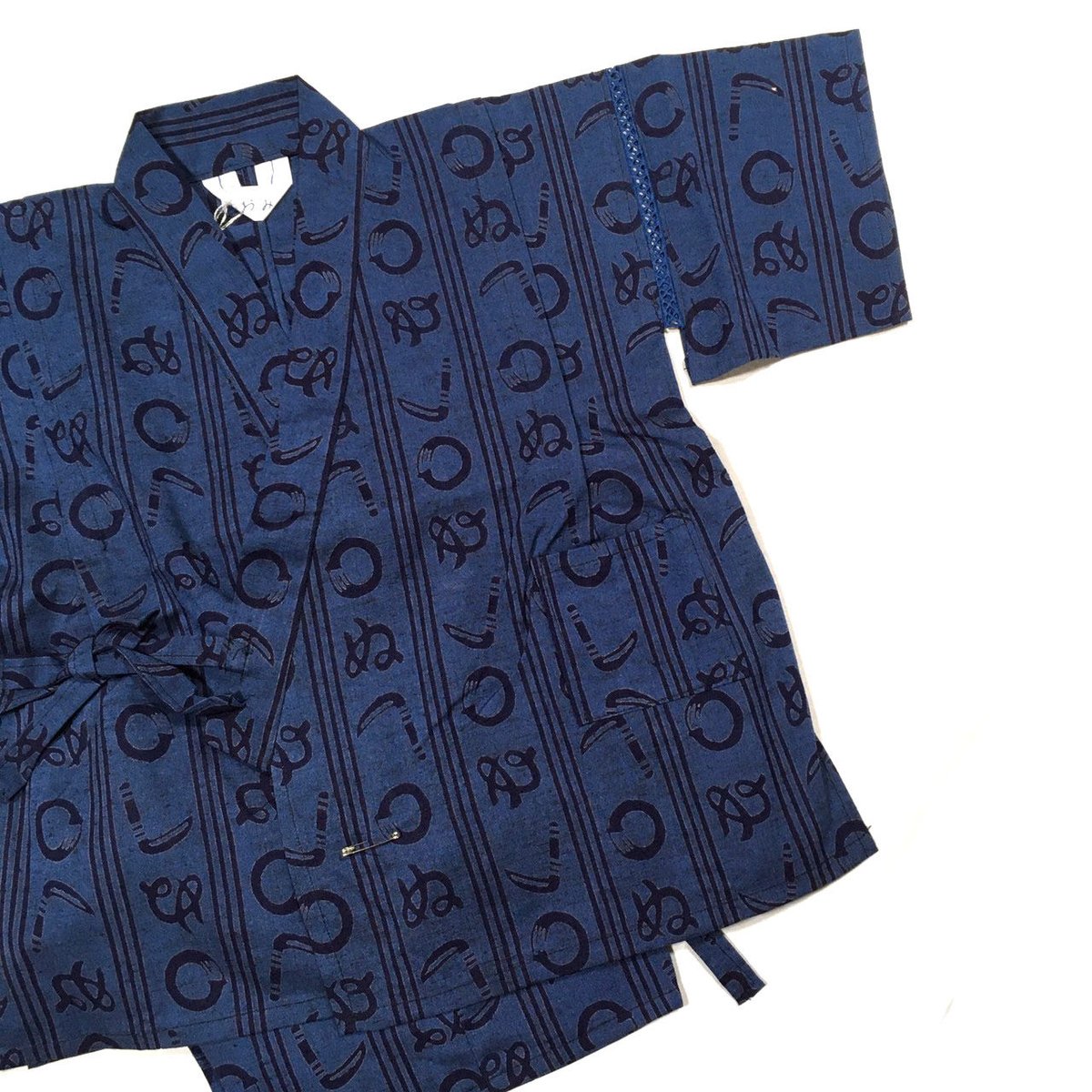 花柄×リップル生地で涼しい♪こども甚平・ベビー甚平 ピンク ８０・９０ 子供服 シロクマ洋裁店 通販 11877503｜Creema(クリーマ) 新品  日本製 120 甚平 じんべい ゆかた 男の子 かまわぬリップル生地