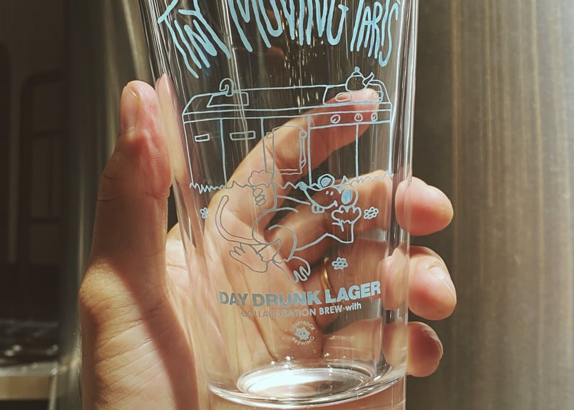 TINY MOVING PARTS×CRAFTROCKコラボレーションビール『DAY DRUN TINY MOVING PARTS×CRAFTROCKコラボレーションビール『DAY DRUN