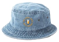 THE LOCAL PINTS / "CHEERS CLUB" BUCKET HAT (BLUE DENIM)