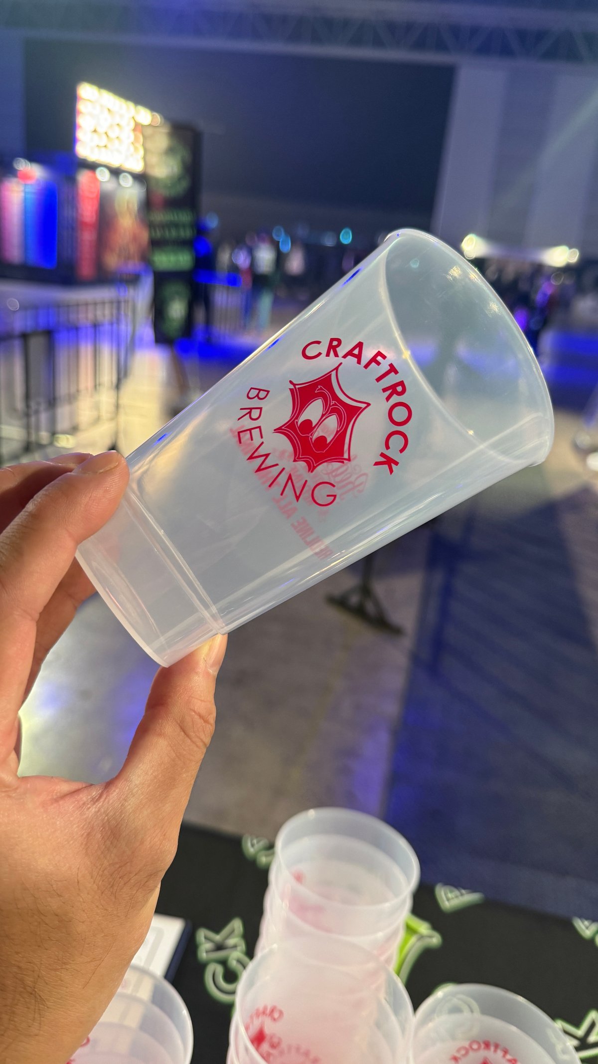 CRAFTROCK x REDLINE ダブルネーム・ロゴ・リユースカップ4個セット