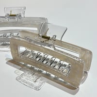 Square hair clip big size