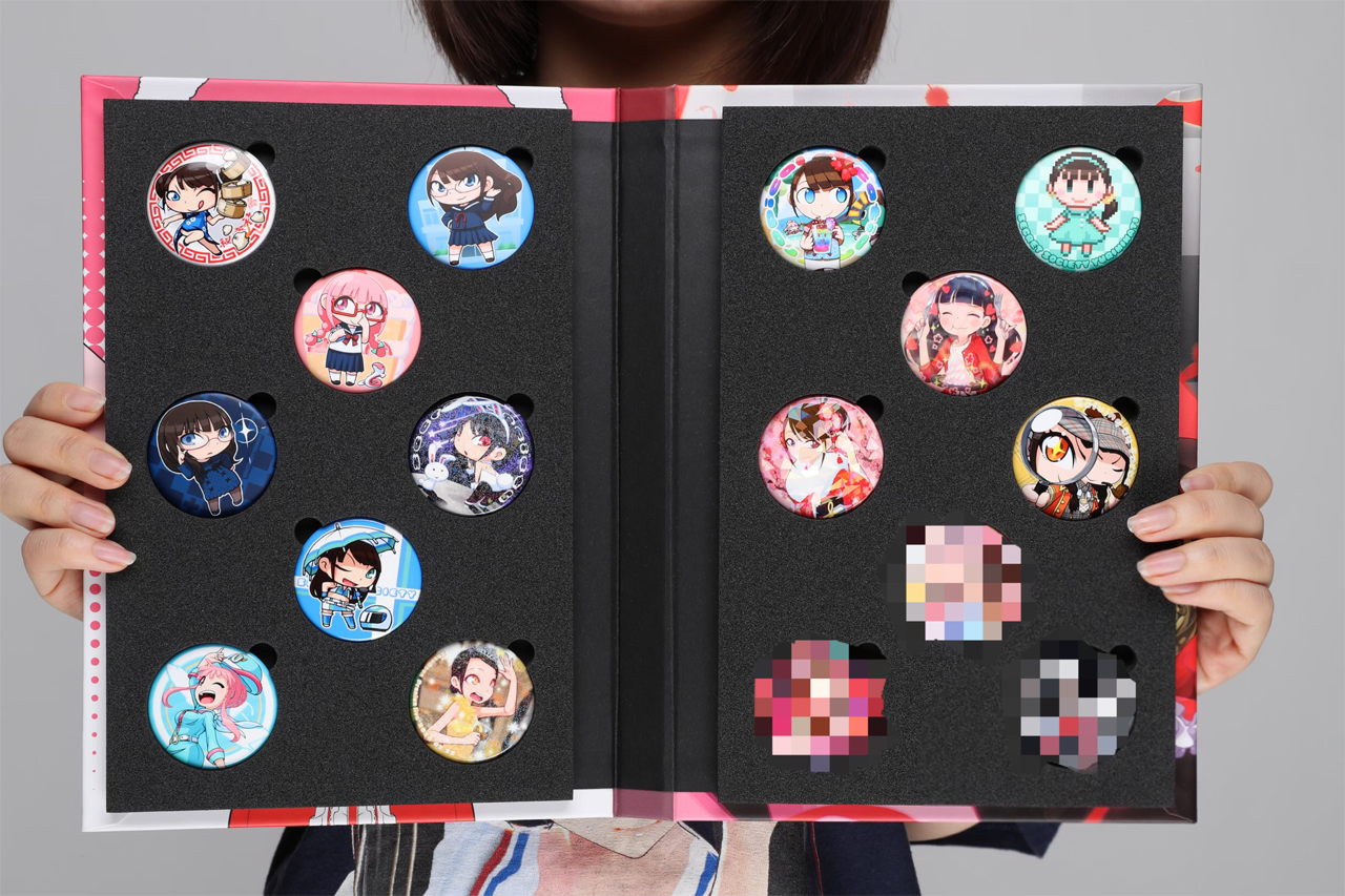 ♚﻿豪華5点】 直筆サイン色紙♡缶バッジcollectionなど… | Aquery STORE