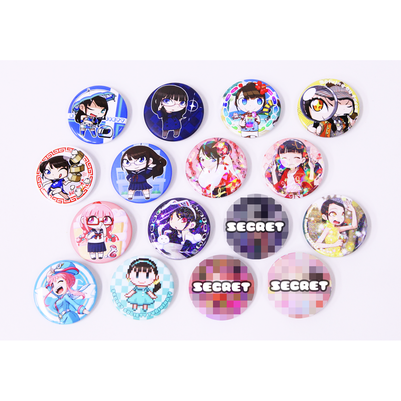 ♚﻿豪華5点】 直筆サイン色紙♡缶バッジcollectionなど… | Aquery STORE