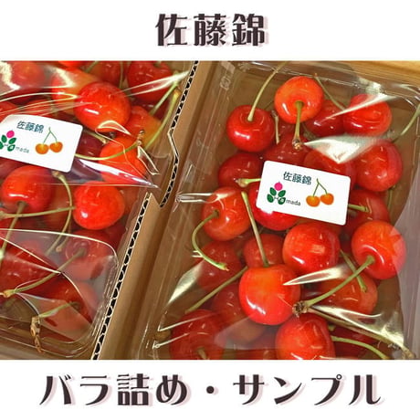 道内発送のみ・期間限定予約販売！さくらんぼ『佐藤錦・LLサイズ（バラ詰め）』【1㎏】《北海道壮瞥町産》