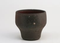 種子島 焼〆湯吞（隆　作)