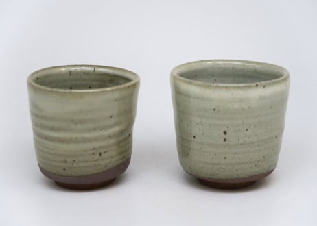 隆太窯 唐津粉引湯呑 2客セット（共箱付き・未使用） Yahoo!オークション -「中里隆 湯呑」の落札相場・落札価格