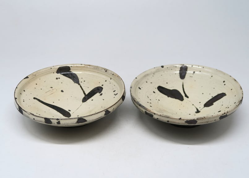唐津絵粉引皿 （隆 作） | 隆太窯 shop