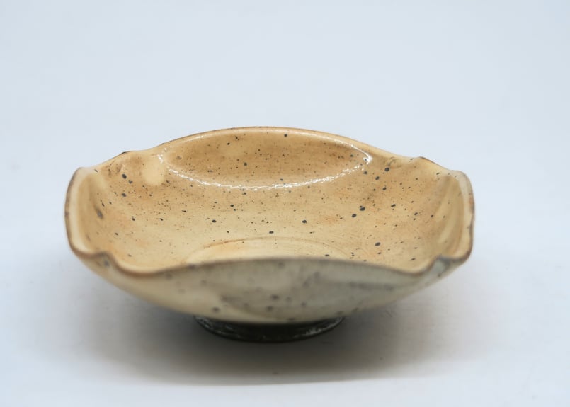 唐津粉引四方皿 （隆 作） | 隆太窯 shop