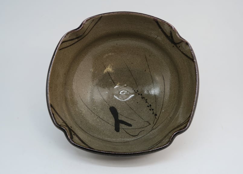 絵唐津四方鉢 （太亀 作） | 隆太窯 shop