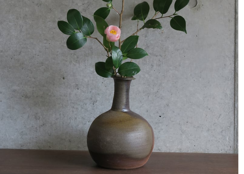 唐津南蛮花入 （隆 作） | 隆太窯 shop