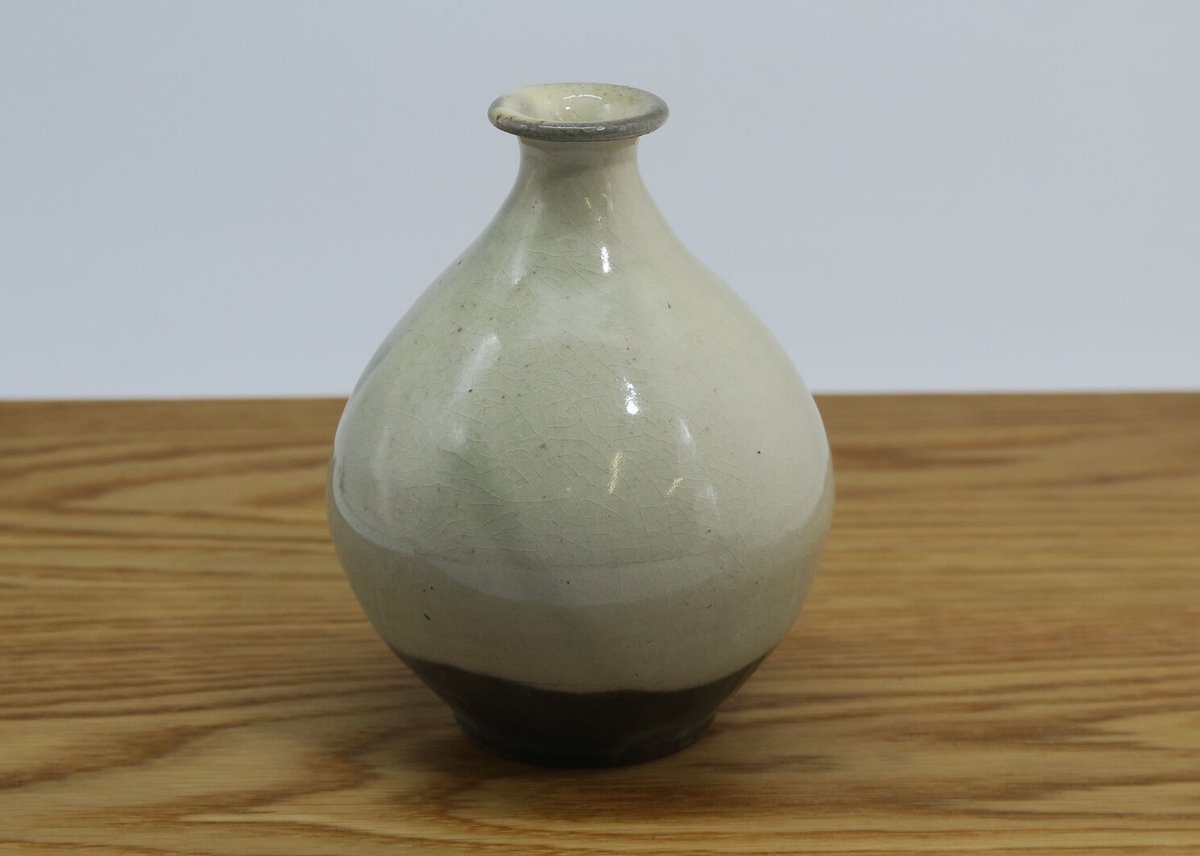 美品 唐津焼『粉引 面取花入』在銘 昭和レトロ 美品 唐津焼『粉引 面取花入』在銘 昭和レトロ 2025年最新】
