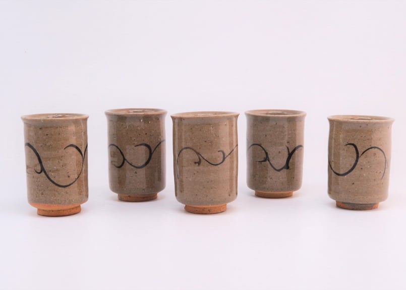 絵唐津湯呑（健太 作） | 隆太窯 shop