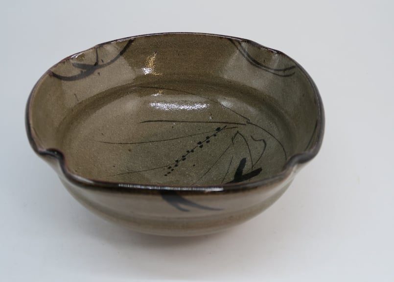 絵唐津四方向附　5客　A 唐津　隆太窯　中里太亀 作 絵唐津四方向附 5客 A 唐津 隆太窯 中里太亀 作 中里