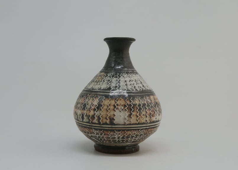 唐津白流れ徳利10cm18cm 唐津三島徳利(隆 作) | 隆太窯 shop